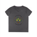 Avocado Family V-Neck Tee — Cute Avocado Pun Graphic