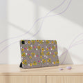 Sunflower Garden Tablet Folio Case — Floral Pattern Protective Cover